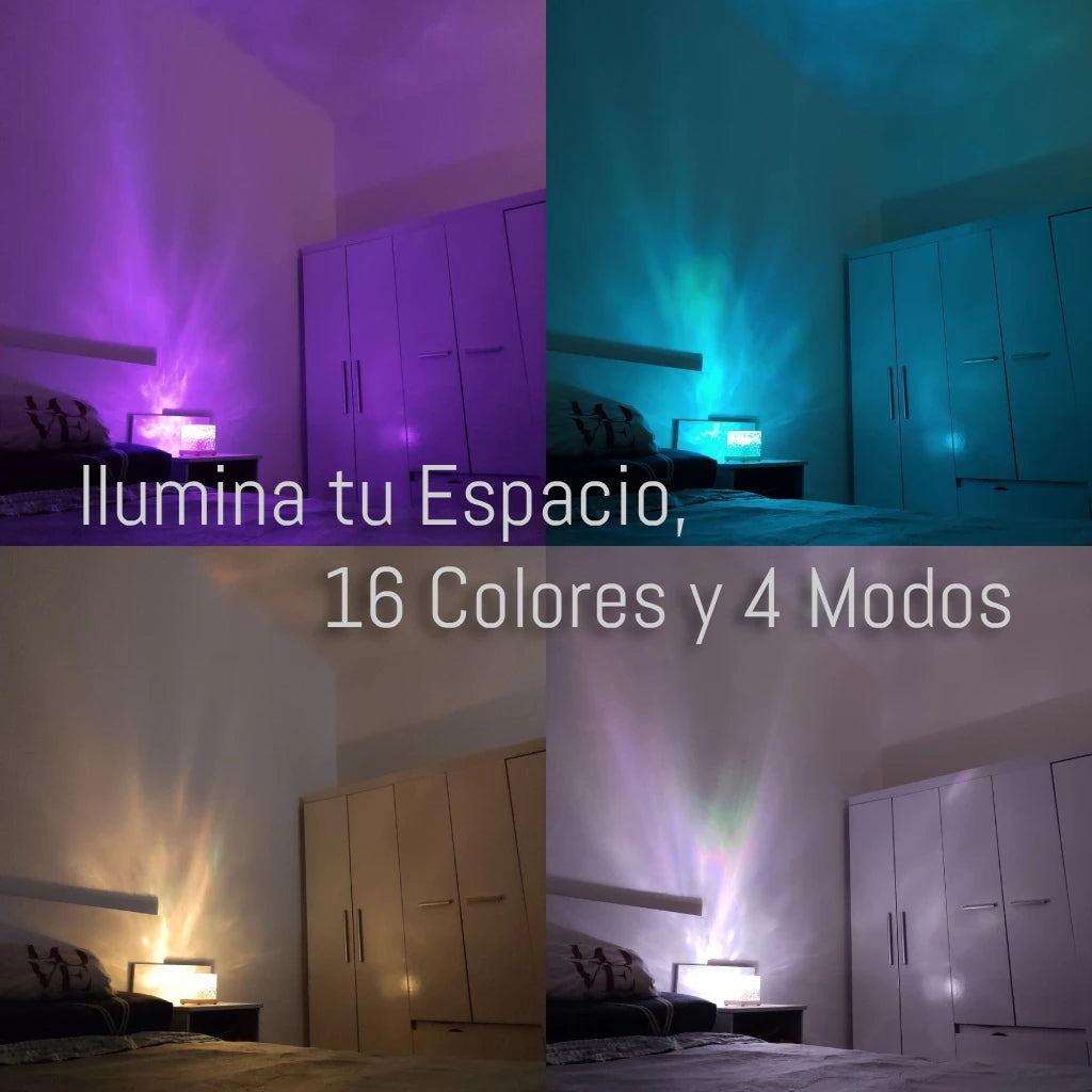 Lámpara LED AquaCube RGB + Control Remoto
